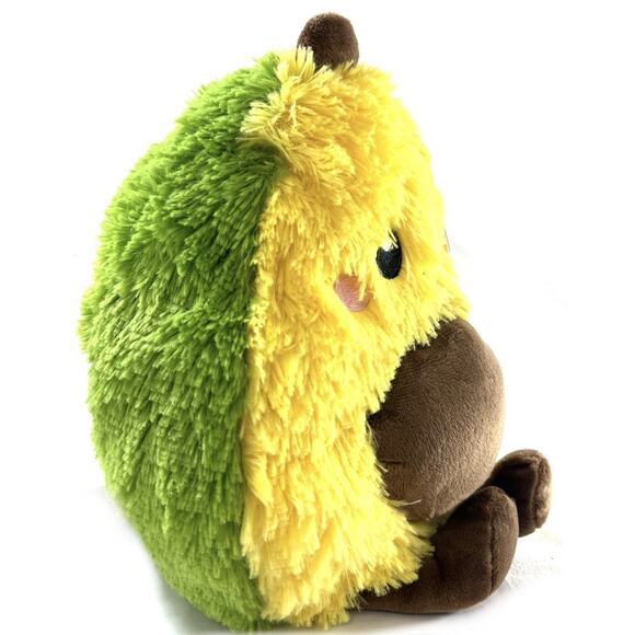 Happy Fuel Gus the Avocado Plush Microwavable Warm Hug Toy 10” NWT - Picture 2 of 5